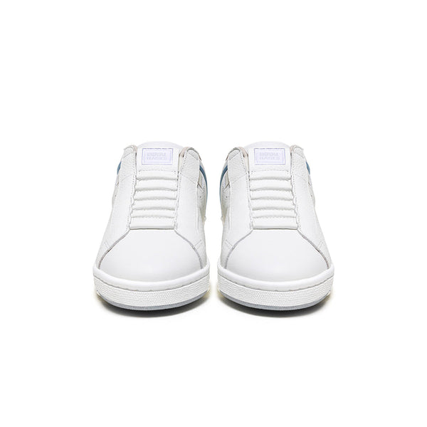 Royal Elastics Women's Icon OG White Blue Logo Leather Sneakers 901953-005