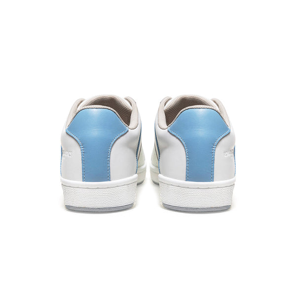 Royal Elastics Women's Icon OG White Blue Logo Leather Sneakers 901953-005
