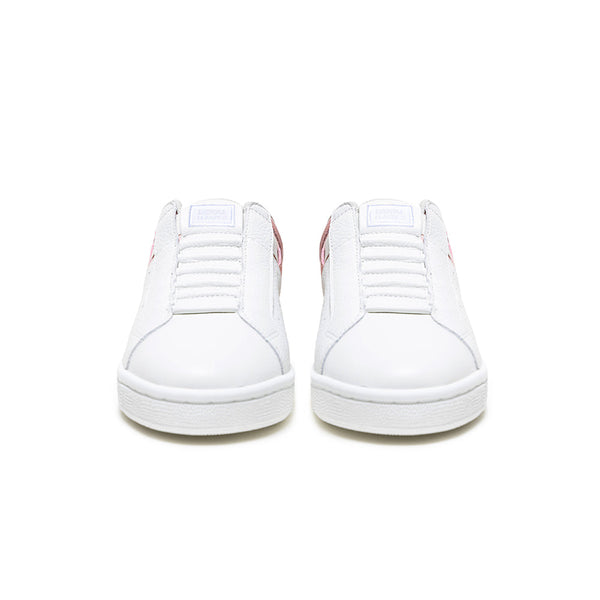 Royal Elastics Women's Icon OG White Pink Logo Leather Sneakers 91943-011