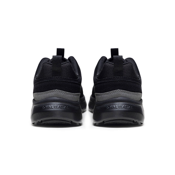 Royal Elastics Women's Riviera Black Gray Casual Sneakers 97843-998