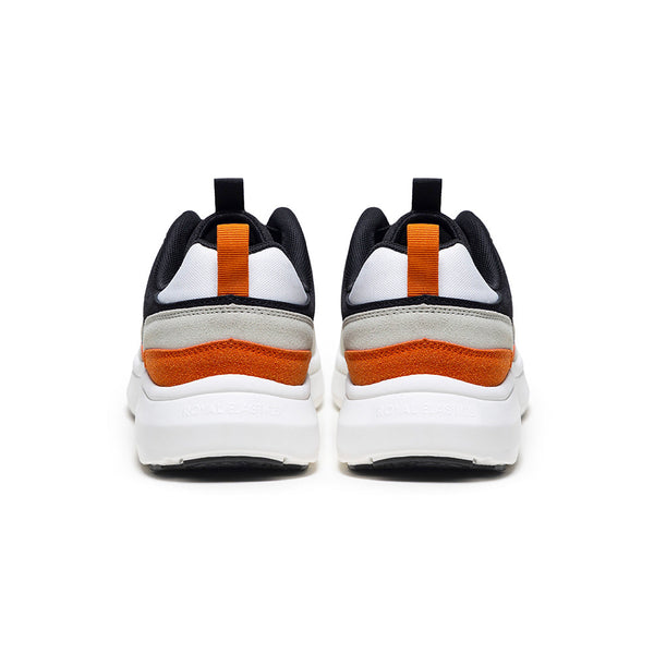 Royal Elastics Women's Riviera White Black Orange Casual Sneakers 97843-029
