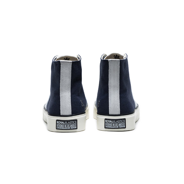 Royal Elastics Women's Zone Hi Blue Canvas Hi Tops 90921-555