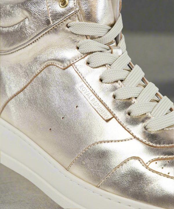 Royal Republiq Attila Hi Top Sneaker Metallic Men