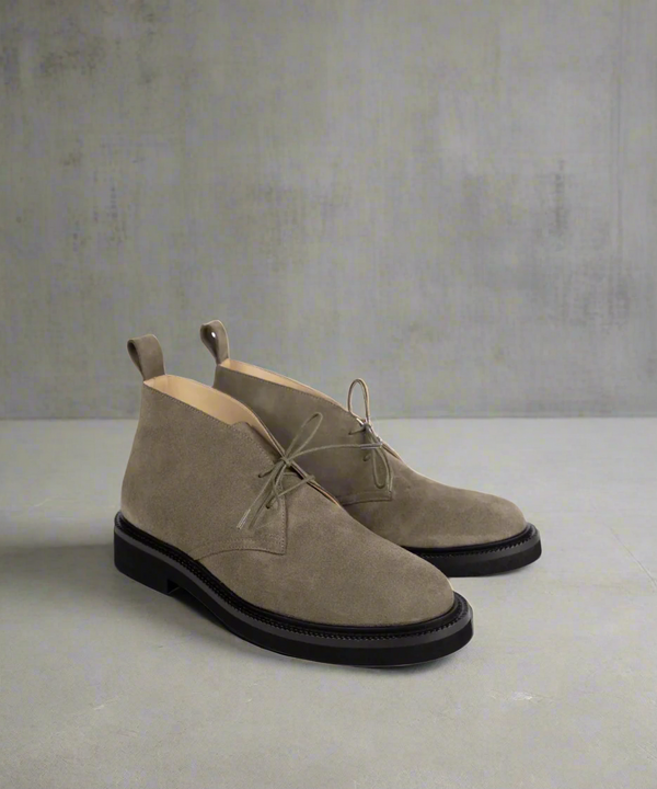 Royal Republiq Bond Blox Suede Chukka - Dark Khaki