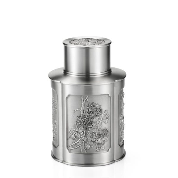 Royal Selangor Gift-boxed Four Seasons Tea Caddy LG