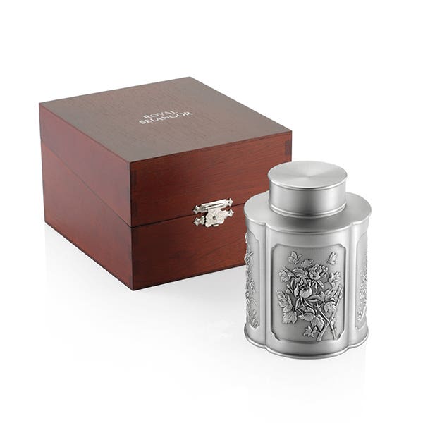 royal selangor Gift-boxed Four Seasons Tea Caddy MD