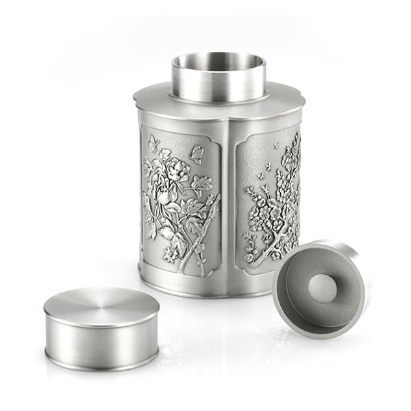 Royal Selangor Gift-boxed Four Seasons Tea Caddy SM