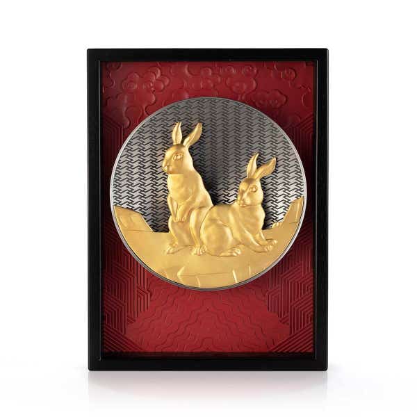 royal selangor Limited Edition 2023 Year of the Rabbit Plaque