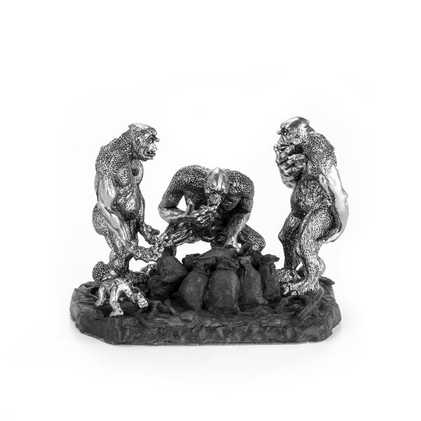 royal selangor Limited Edition Bilbo Baggins™ & 3 Trolls Figurine