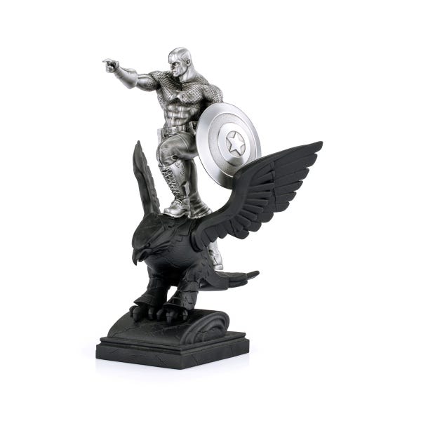 Royal Selangor Limited Edition Captain America Resolute Figurine