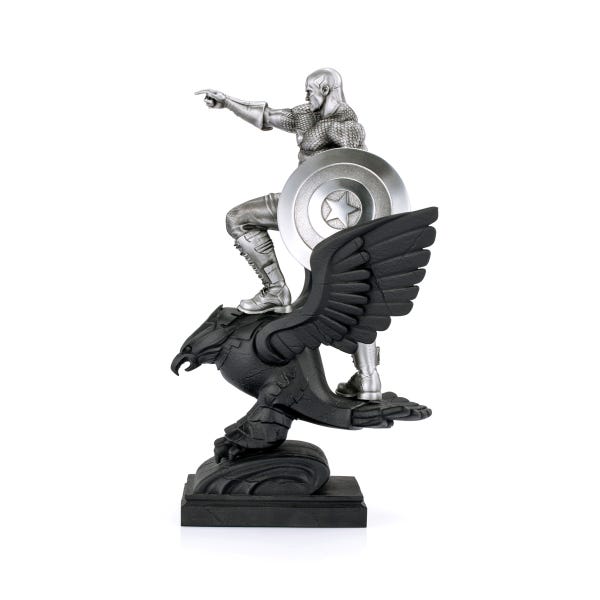 Royal Selangor Limited Edition Captain America Resolute Figurine