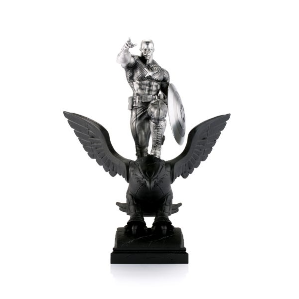 royal selangor Limited Edition Captain America Resolute Figurine