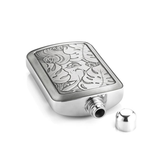 Royal Selangor Limited Edition Douglas Monstera Hip Flask
