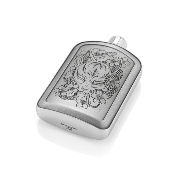 Royal Selangor Limited Edition Fin T Kitsune Hip Flask