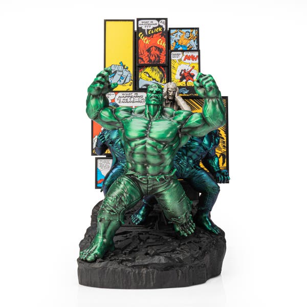 royal selangor Limited Edition Gamma Green Incredible Hulk Origins Figurine