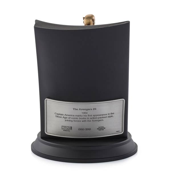 Royal Selangor Limited Edition Gilt Captain America The Avengers #4