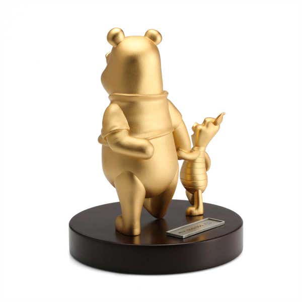 Royal Selangor Limited Edition Gilt Pooh & Piglet Figurine