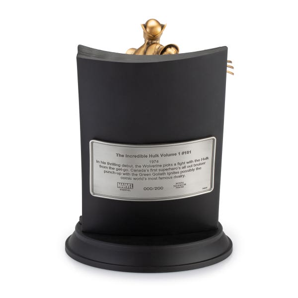 Royal Selangor Limited Edition Gilt Wolverine The Incredible Hulk Volume 1 #181