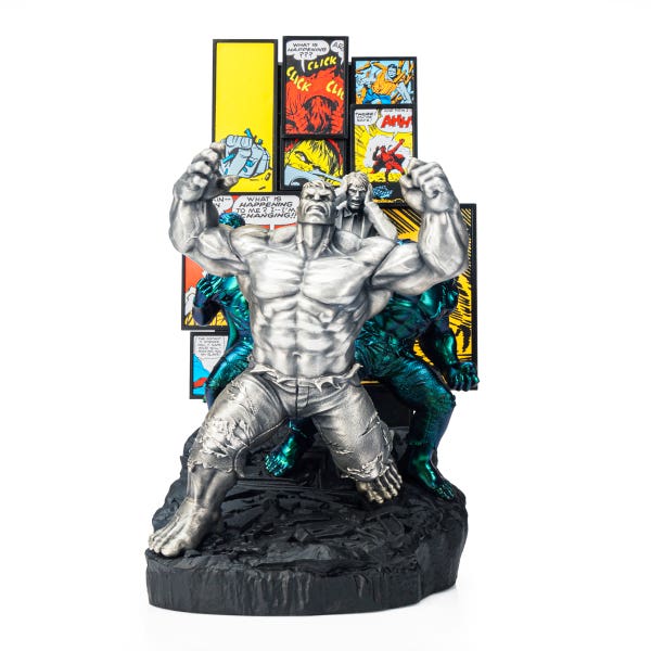 royal selangor Limited Edition Incredible Hulk Origins Figurine