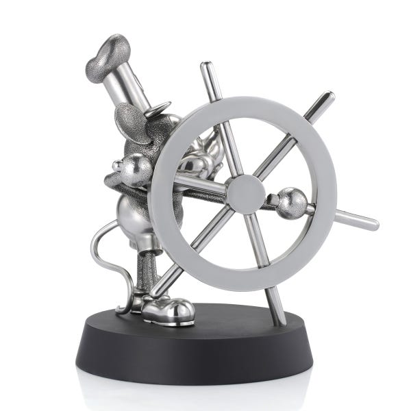 royal Selangor Limited Edition Mickey Mouse Steamboat Willie Figurine