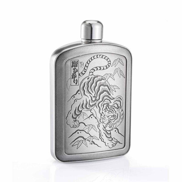 Royal Selangor Limited Edition Ortis Tiger Hip Flask