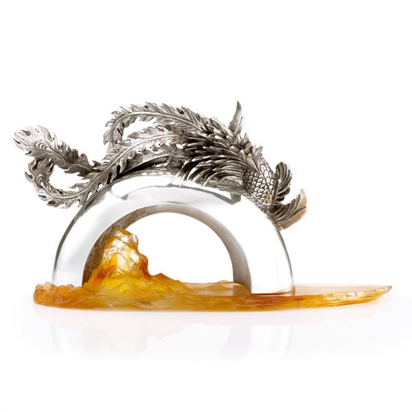 Royal Selangor Limited Edition Phoenix Figurine Glass Base