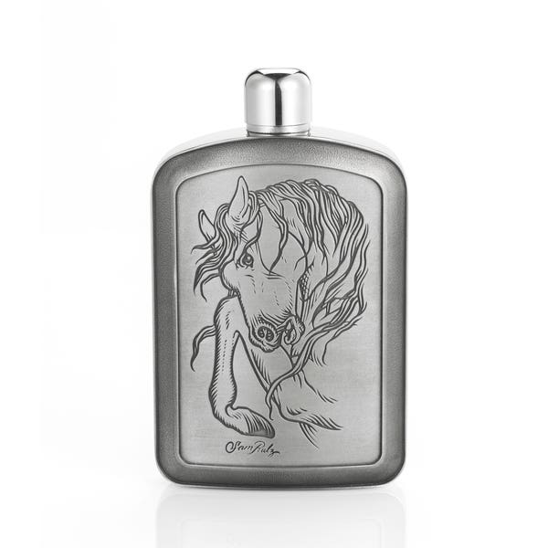 Royal Selangor Limited Edition Rulz Stallion Hip Flask
