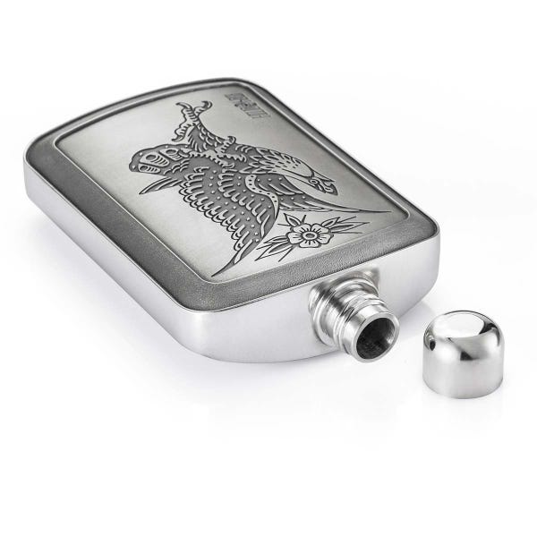 Royal Selangor Limited Edition Taco Joe Eagle Hip Flask