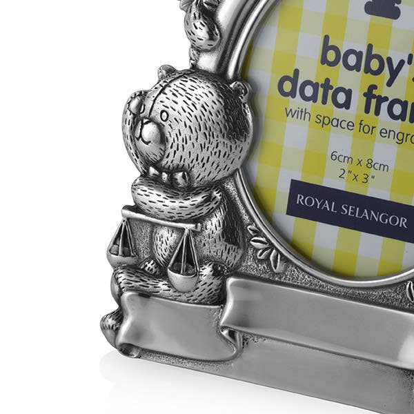 Royal Selangor Baby's Data Photoframe
