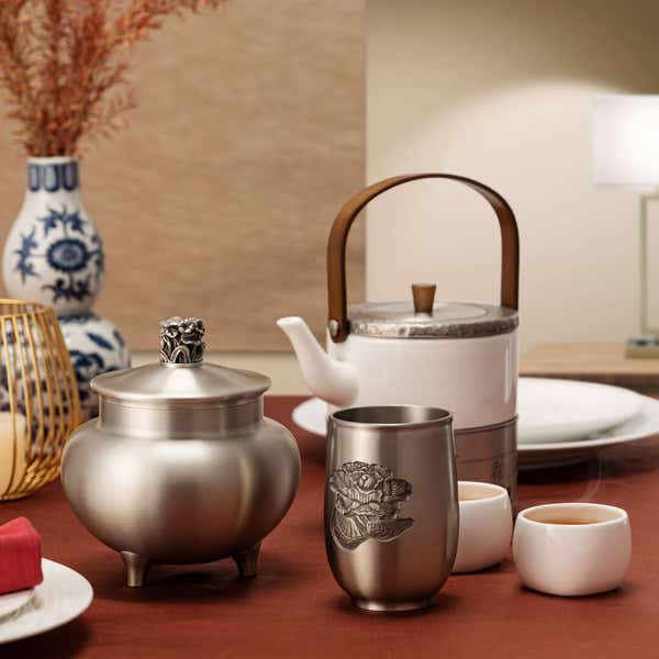 Royal Selangor Blossoms Tumbler Pair