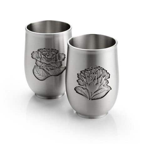 royal selangor Blossoms Tumbler Pair