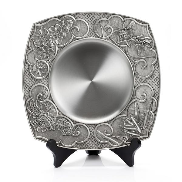 royal selangor Four Gentlemen Plate