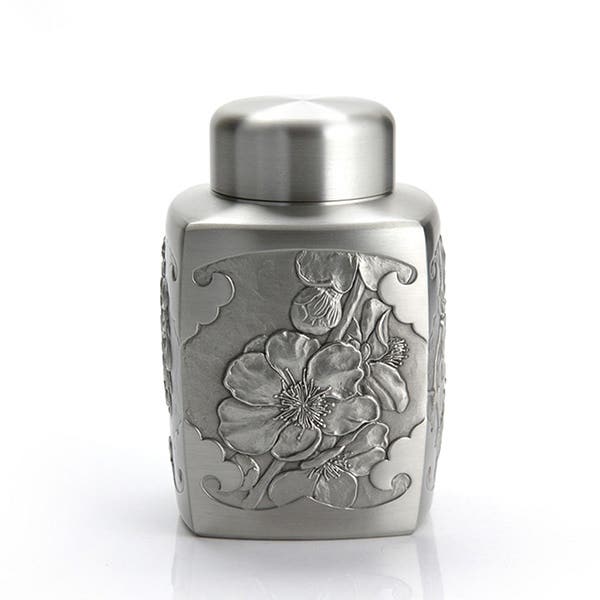 royal selangor Four Gentlemen Tea Caddy LG