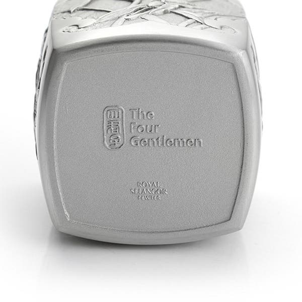 Royal Selangor Four Gentlemen Tea Caddy SM