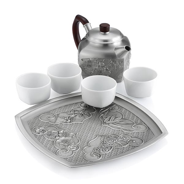 Royal Selangor Four Gentlemen Tea Set