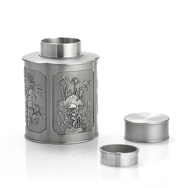 Royal Selangor Four Seasons Tea Caddy SM