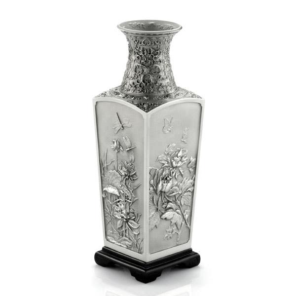 royal selangor Four Seasons Vase SM