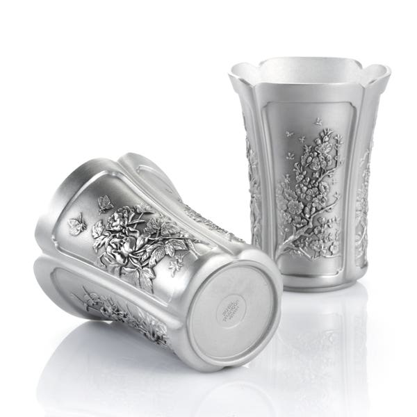Royal Selangor Gift-boxed Four Seasons Beaker Pair