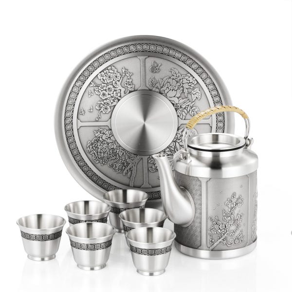 Royal Selangor Gift-boxed Four Seasons Tea Set