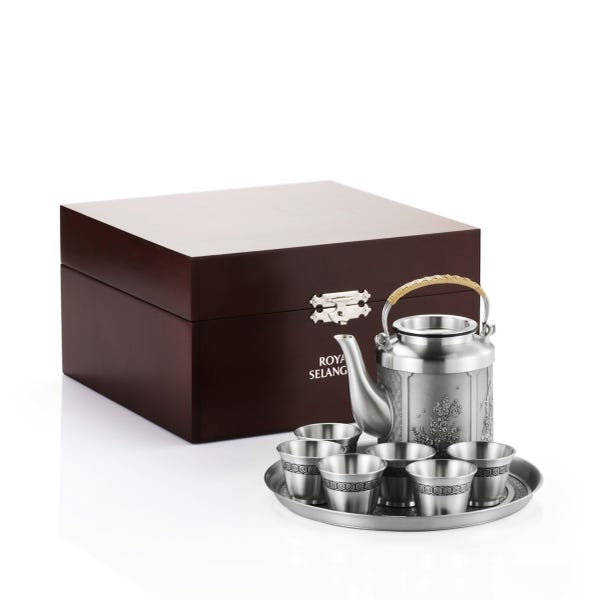 royal selangor Gift-boxed Four Seasons Tea Set