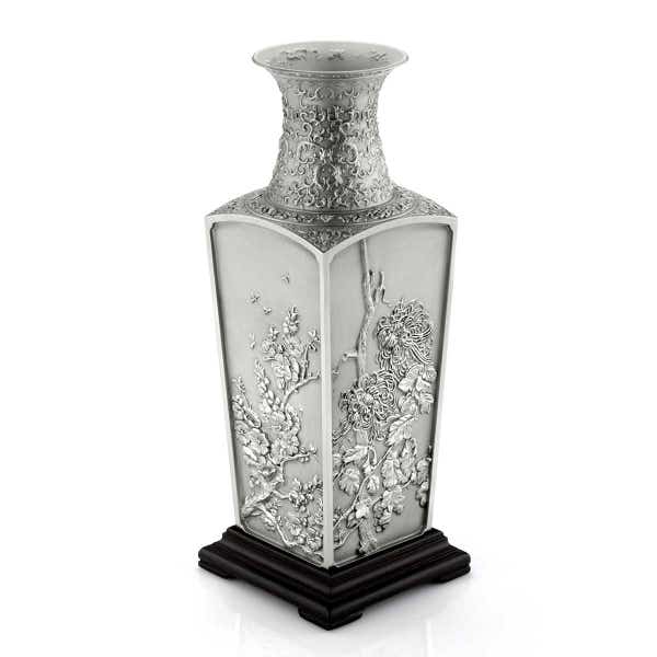 Royal Selangor Gift-boxed Four Seasons Vase LG