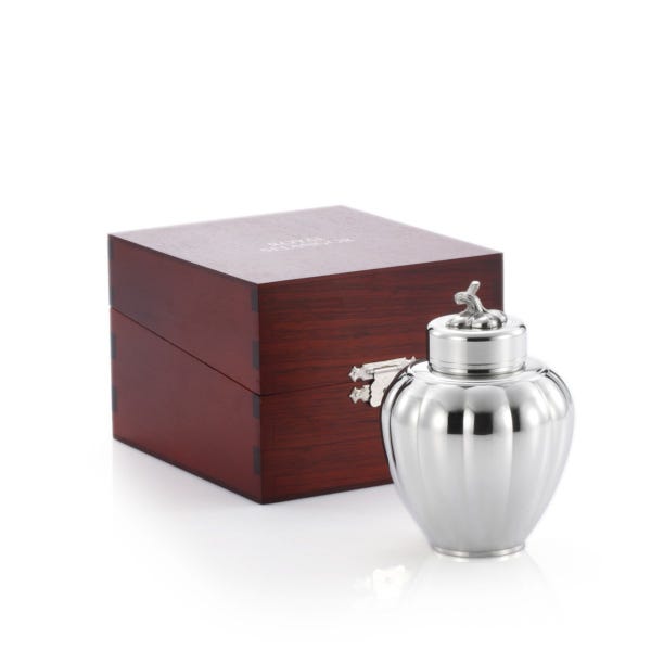 royal selangor Gift-boxed Melon Tea Caddy