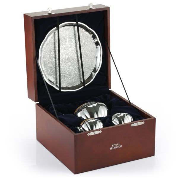 Royal Selangor Gift-boxed Melon Tea Set