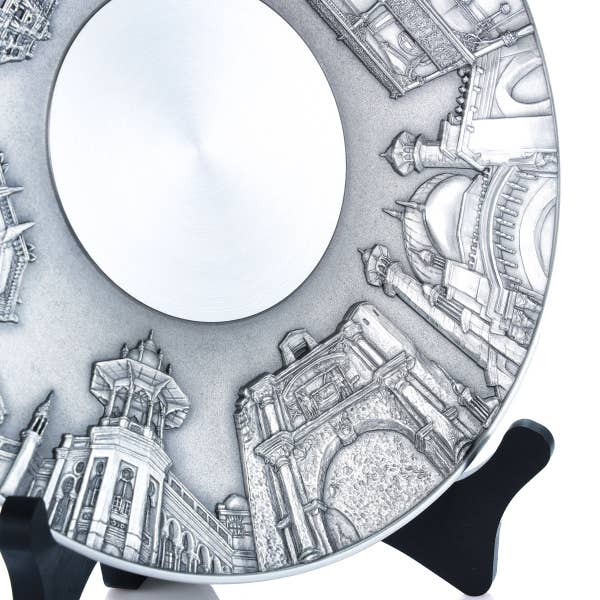 Royal Selangor Heritage Buildings Plate