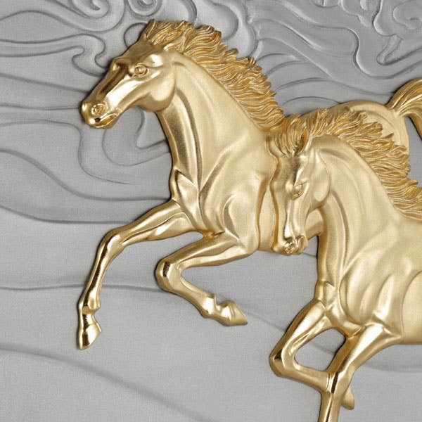 Royal Selangor Horses & Clouds Plaque