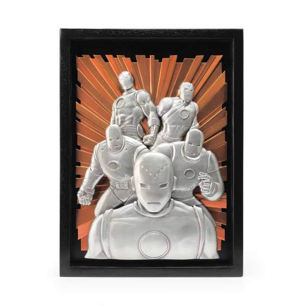royal selangor Iron Man Evolution Plaque