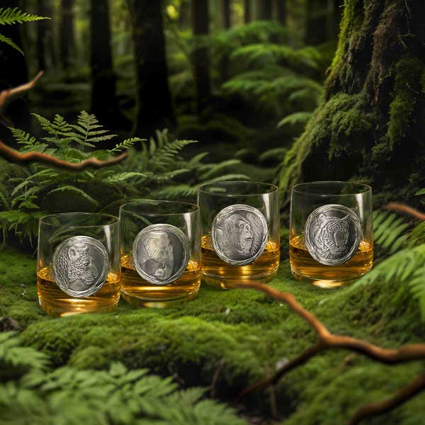 Royal Selangor Leopard Whisky Tumbler