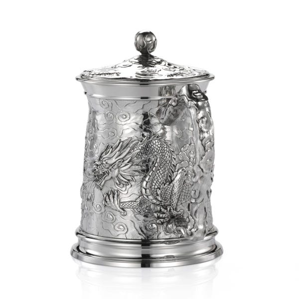 Royal Selangor Lidded Dragon Tankard