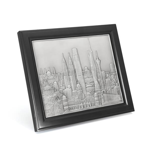 Royal Selangor Malaysian Landmarks Plaque