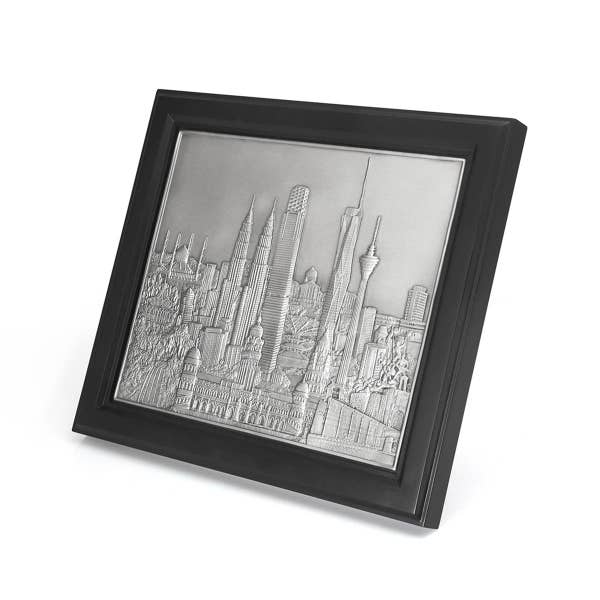 Royal Selangor Malaysian Landmarks Plaque